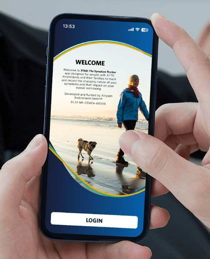 Alnylam Symptom Tracking App